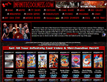 Tablet Screenshot of cartoons.infinitecoolness.com