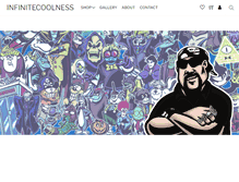 Tablet Screenshot of infinitecoolness.com